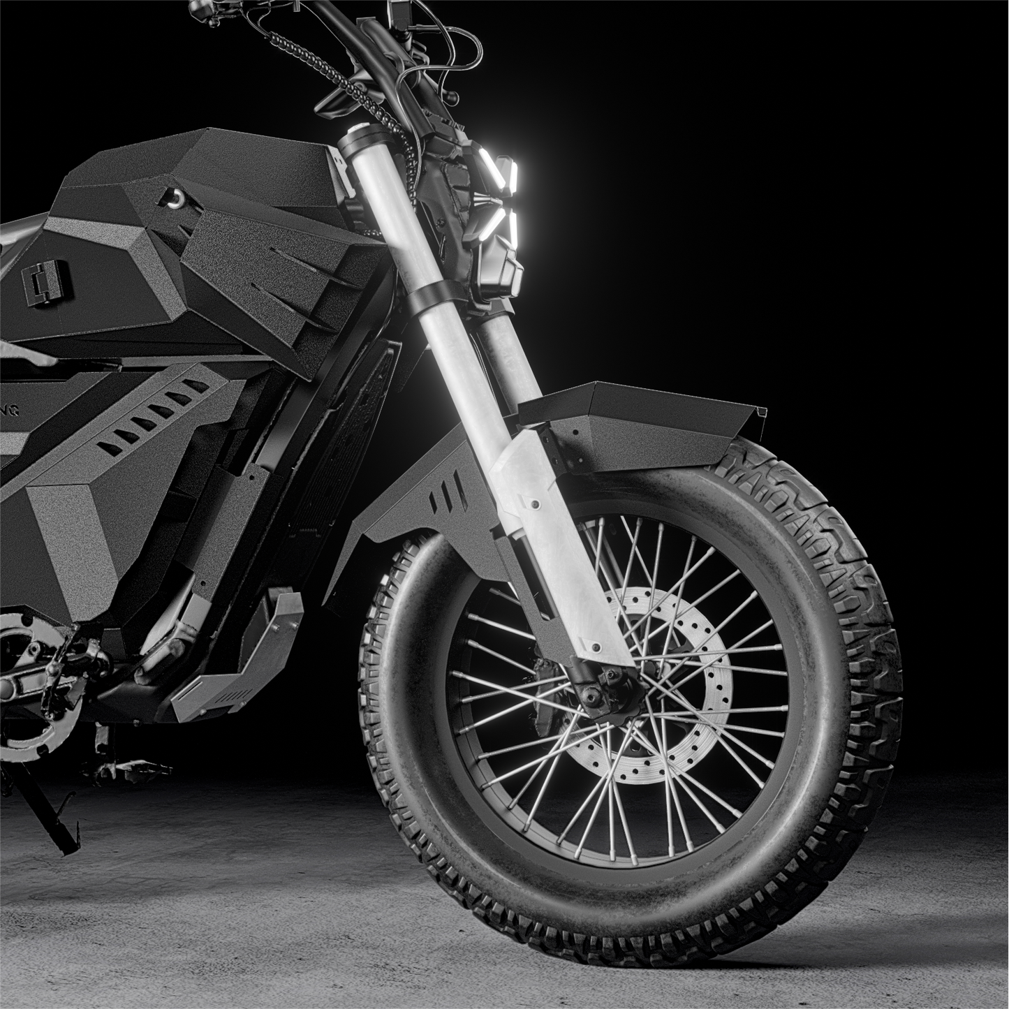 TEKIBY Modification Kit for Segway-Xyber "Front and rear mudguards"
